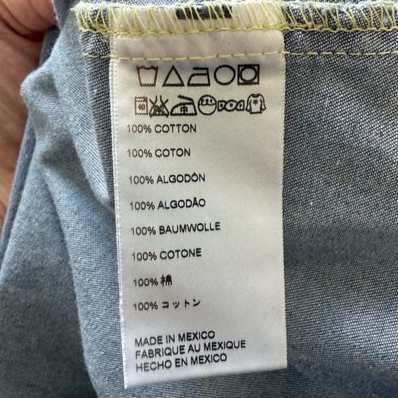 Able Light Blue Denim Dress - Picture 4 of 6